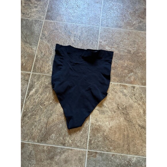 Skims Seamless Sculpt Mid Waist Thong Onyx 3XL - Picture 3 of 7